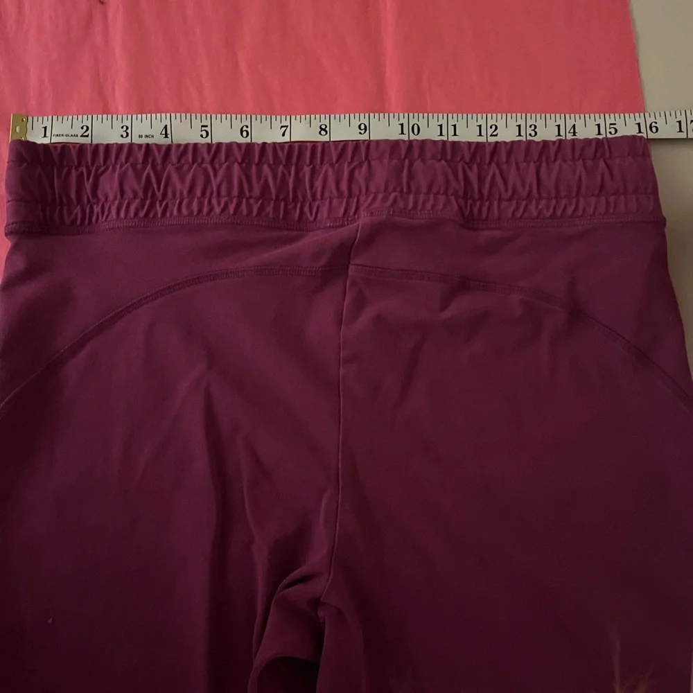 PINK Victoria's Secret Magenta Drawstring Flare Pants - Picture 6 of 8